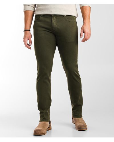 Liverpool Jeans Company Kingston Modern Straight Pant - Green