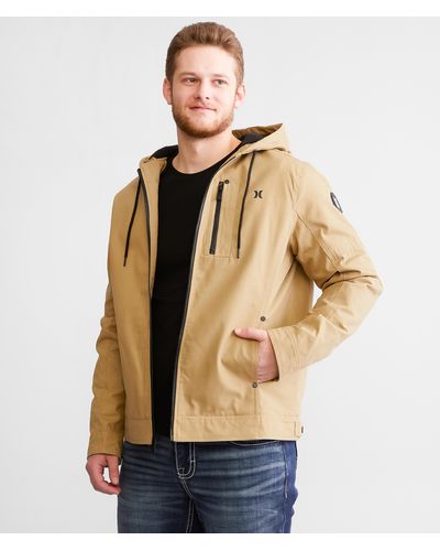 Hurley Milestone Hooded Jacket - Natural