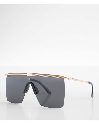 BKE Trend Shield Sunglasses - Gray