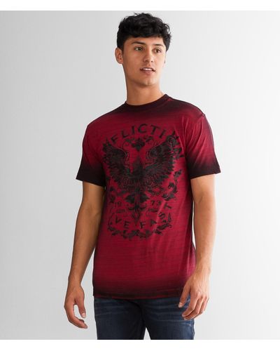 Affliction Discovery T-shirt - Red
