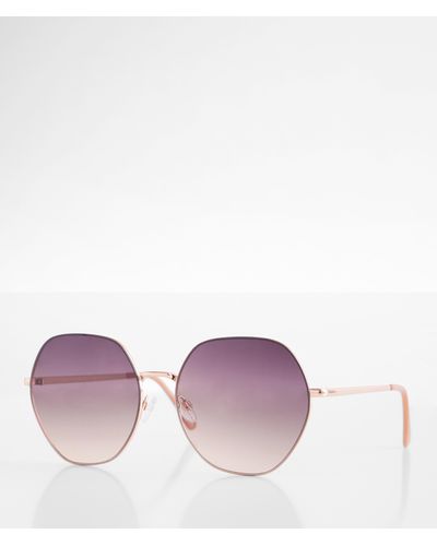 BKE Round Sunglasses - Purple