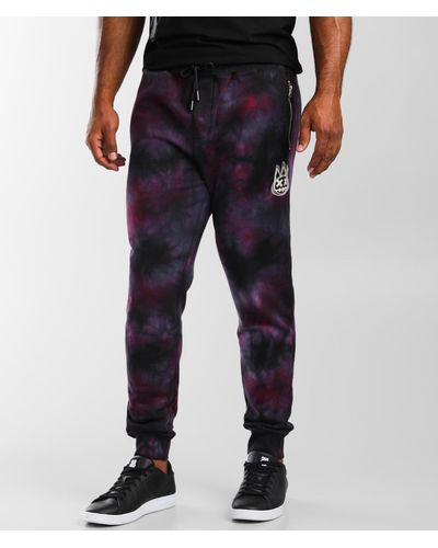 Cult Of Individuality Novelty Tie-dye Jogger - Blue