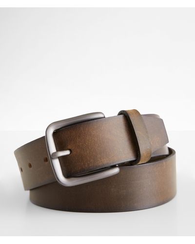 BKE Tyler Leather Belt - Brown