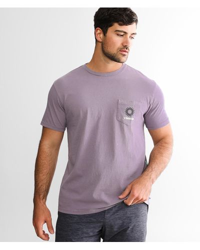 Vissla Pin Wheel T-shirt - Purple