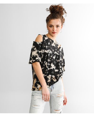 Gilded Intent Hook & Eye Closure Top - Women's Shirts/Blouses in