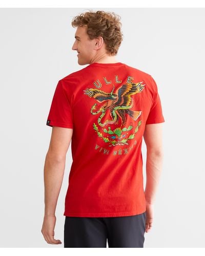 Sullen Viva Mexico T-shirt - Red