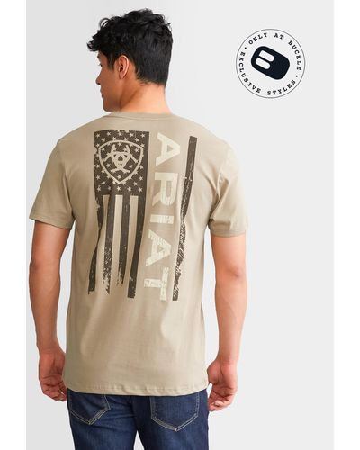 Ariat Founding Flag T-shirt - Natural
