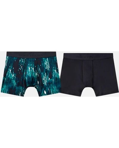 Pair of Thieves 2 Pack Hustle Stretch Boxer Briefs - Blue