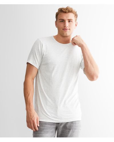 Rustic Dime Heathered T-shirt - White