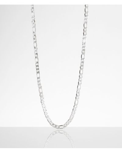 BKE Silver 23" Necklace - White