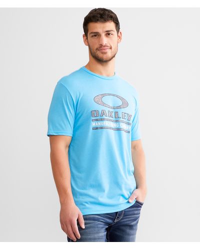 Camiseta Oakley B1b Central Graphic Azul - Faz a Boa!