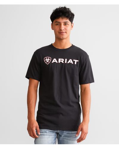 Ariat Offset Lockup T-shirt - Black