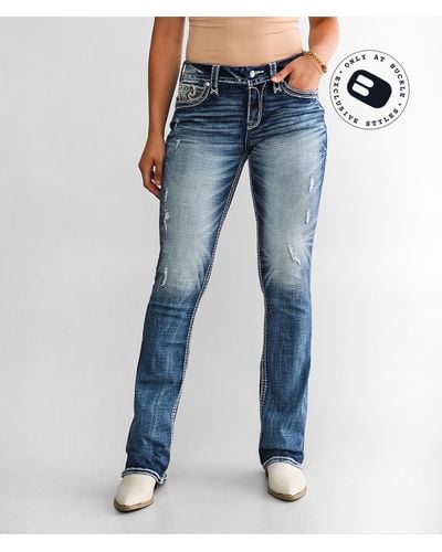 Rock Revival Easy Boot Stretch Jean - Blue