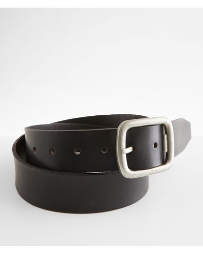 BKE Brody Leather Belt - Black