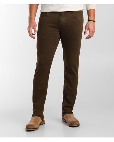 Liverpool Jeans Company Kingston Modern Straight Pant - Brown