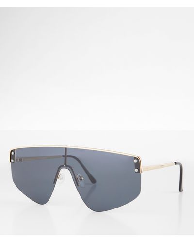 BKE Trend Shield Sunglasses - Gray