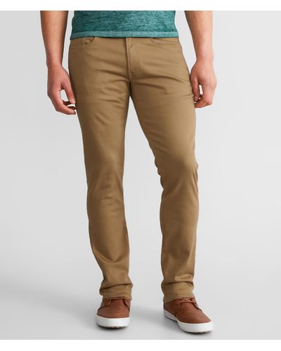Outpost Makers Slim Straight Stretch Pant - Natural