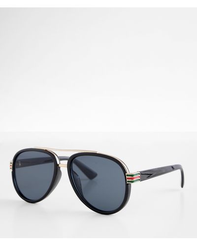 BKE Aviator Sunglasses - Black