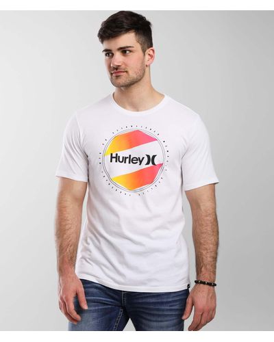 Hurley Hex Gradient T-shirt - White