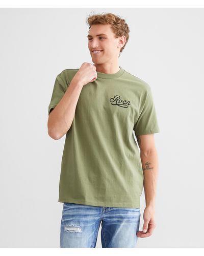 RVCA Paint Supply T-shirt - Green