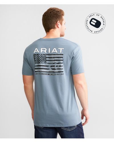 Ariat Lotf Plank T-shirt - Blue