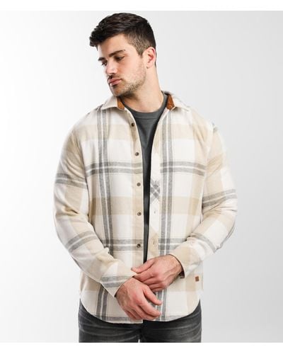 Outpost Makers Flannel Shirt - Natural