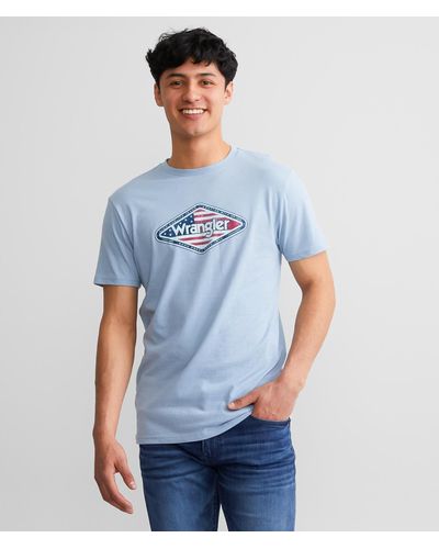 Wrangler Flag T-shirt - Blue