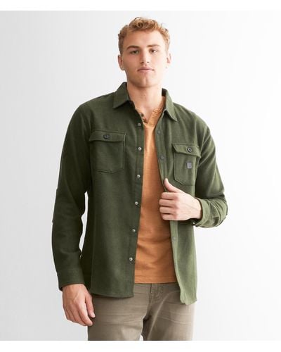 Roark Nordsman Flannel Shirt - Green