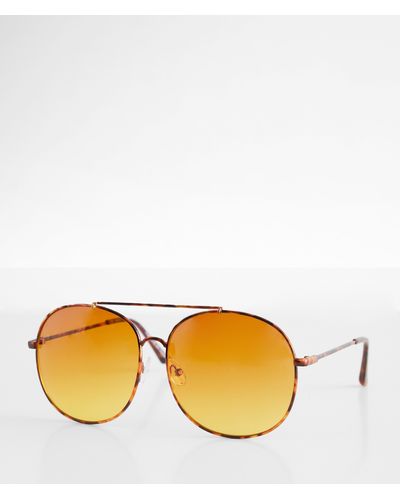 BKE Aviator Sunglasses - Metallic