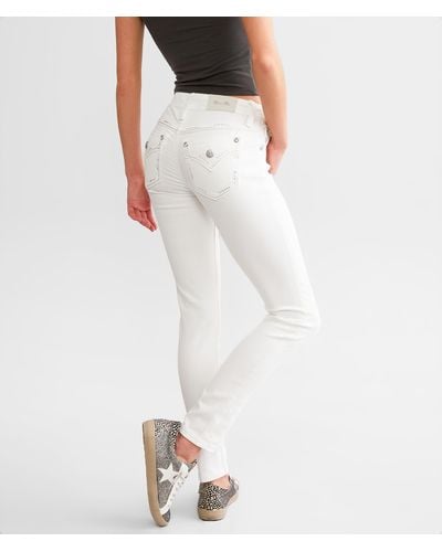 Miss Me Mid-rise Ankle Skinny Stretch Jean - White