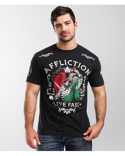 Affliction Collision Course T-shirt - Black