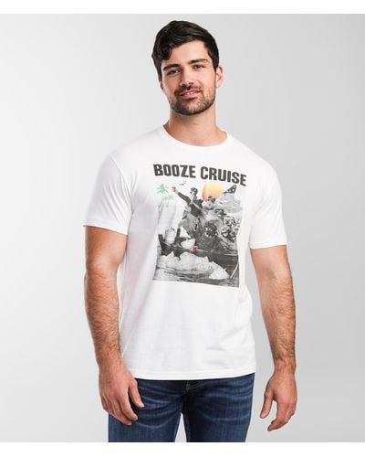 Riot Society Booze Cruise T-shirt - White
