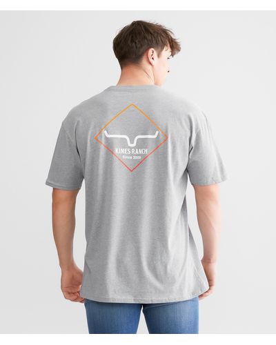 Kimes Ranch Diamond Dogs T-shirt - Gray