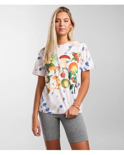 Obey Mushroom Garden T-shirt - Multicolor