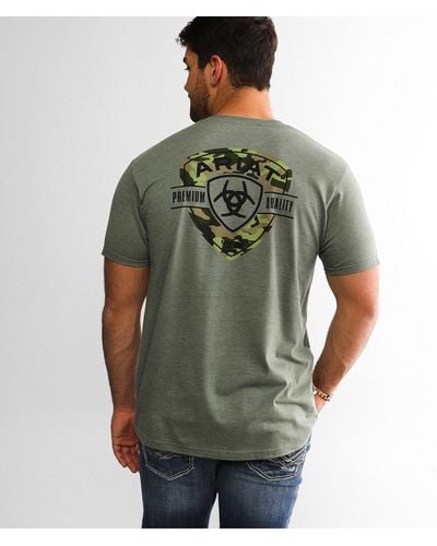 Ariat Camo Shield T-shirt - Green
