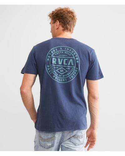 RVCA Standard Issue T-shirt - Blue