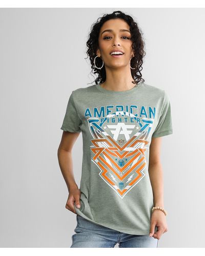 American Fighter Downey T shirt in Black Lyst