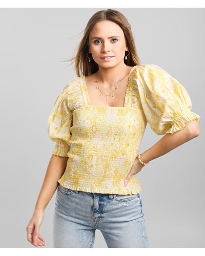 Billabong Feeling Groovy Top - Yellow