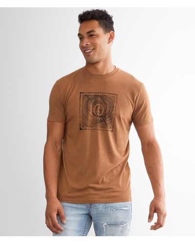 Tentree Woodgrain T-shirt - Brown