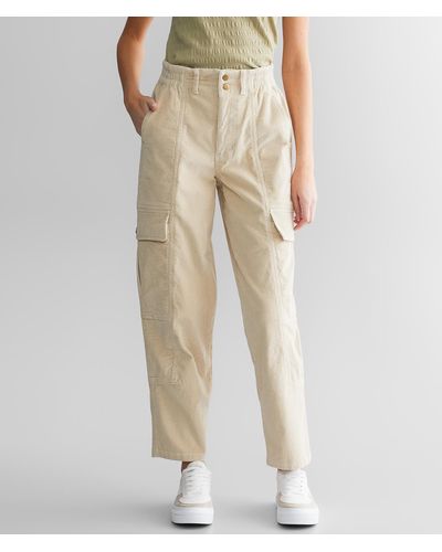 Gilded Intent Corduroy Cargo Pant - Natural