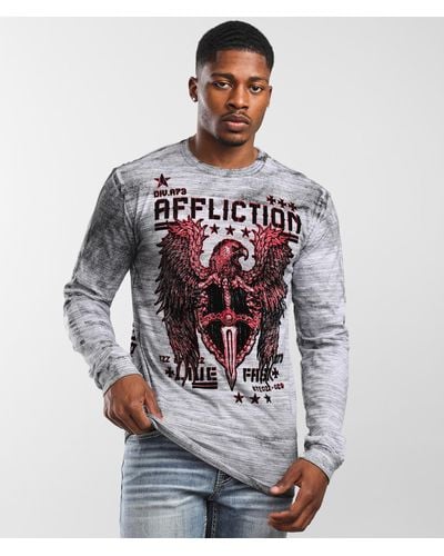 Affliction Copper Casing T-shirt - Gray