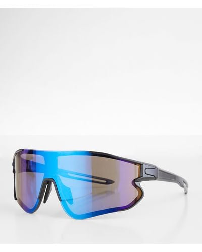 BKE Shield Sunglasses - Blue