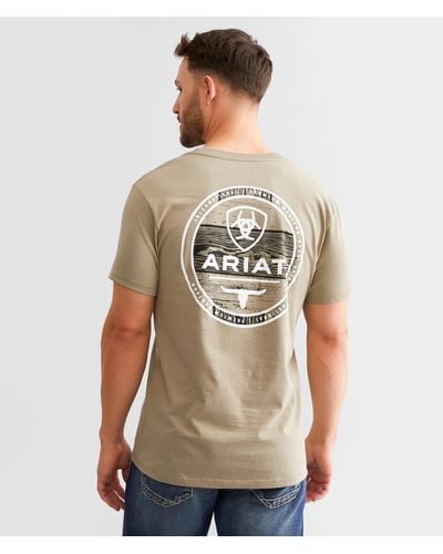 Ariat Crossboards Circle T-shirt - Brown