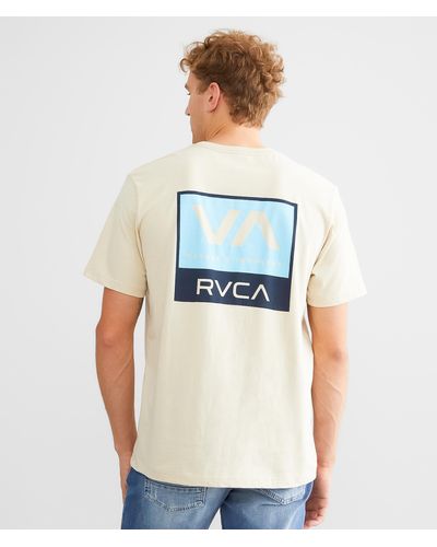 RVCA Balance Split T-shirt - Blue