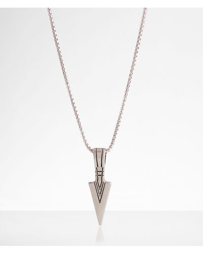 BKE Arrow 23" Necklace - Metallic