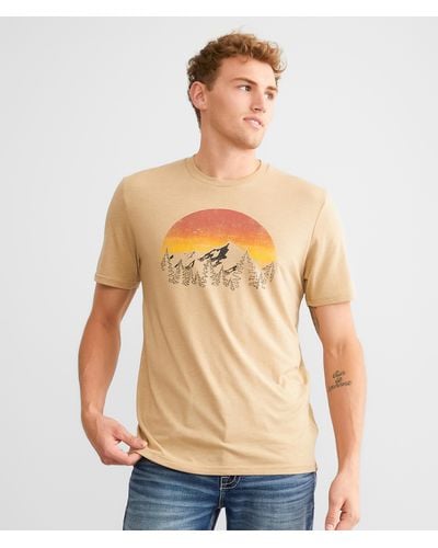 Tentree Vintage Sunset T-shirt - Natural