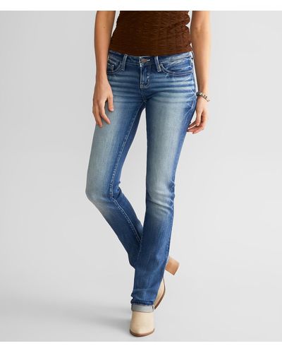 Buckle Black Fit No. 13 Straight Stretch Jean - Blue