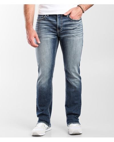Mens Straight Stretch Jeans