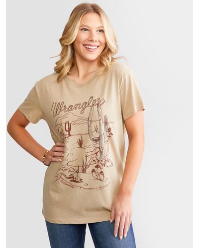 Wrangler Rope Oversized T-shirt - Natural
