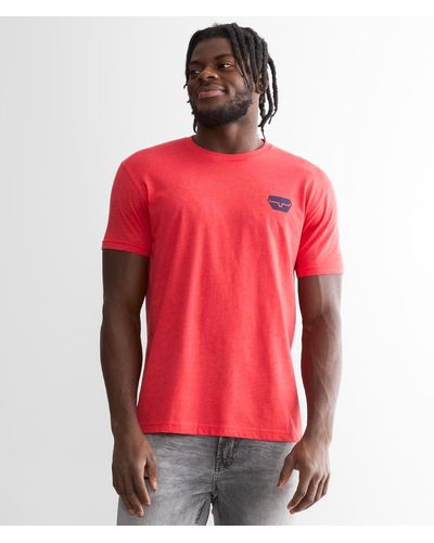 Kimes Ranch Gridlocked T-shirt - Red
